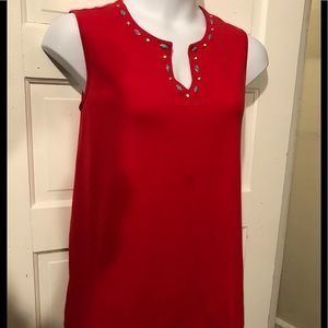 Plus Sized Sleeveless Knit Top/ cami alt  (22/24)